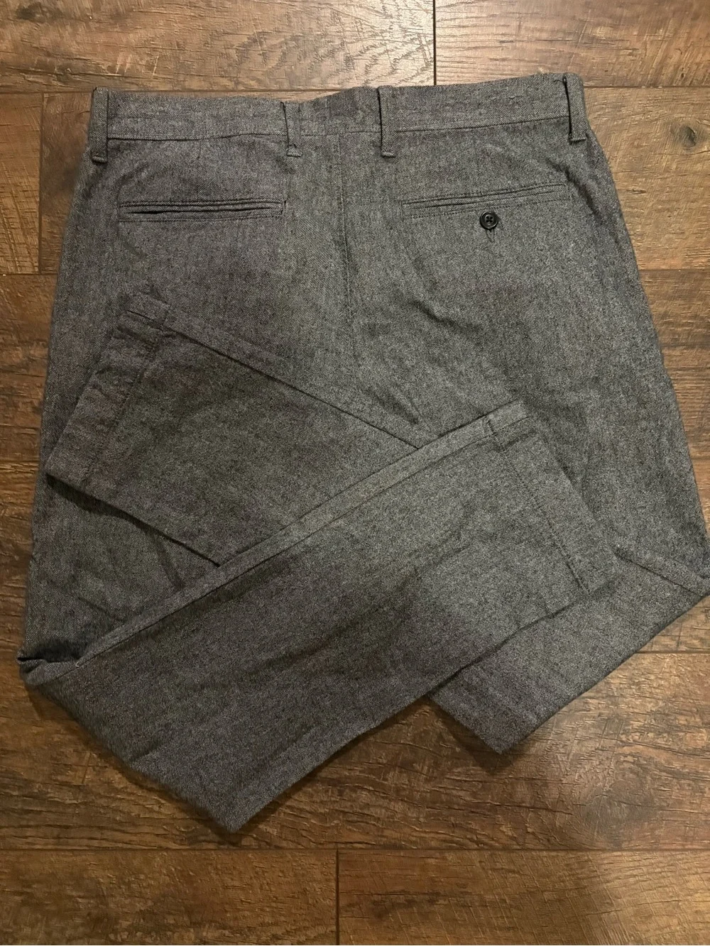 J. Crew Charcoal Textured Dress Pants